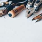 Hobbies - Several Handheld Tools on White Printer Paper